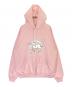 VETEMENTS（ヴェトモン）の古着「MAGIC UNICORN HOODIE」｜ピンク