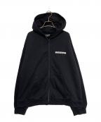 BALENCIAGAバレンシアガ）の古着「ジップパーカー」｜ブラック