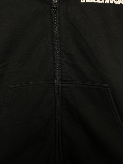 BALENCIAGA（バレンシアガ）BALENCIAGA (バレンシアガ) ジップパーカー ブラック サイズ:3の古着・服飾アイテム