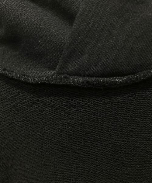 BALENCIAGA（バレンシアガ）BALENCIAGA (バレンシアガ) adidas (アディダス) 22AW Hoodie Large Fit/ラージフィット ロゴプリントプルオーバーパーカー ブラック サイズ:Ｌの古着・服飾アイテム