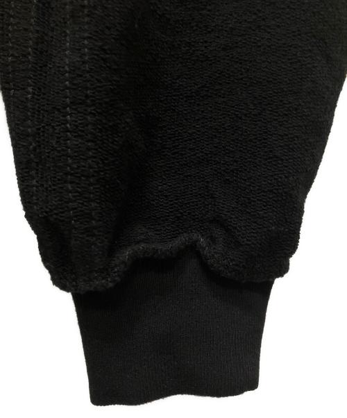 BALENCIAGA（バレンシアガ）BALENCIAGA (バレンシアガ) adidas (アディダス) 22AW Hoodie Large Fit/ラージフィット ロゴプリントプルオーバーパーカー ブラック サイズ:Ｌの古着・服飾アイテム