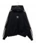 BALENCIAGA（バレンシアガ）の古着「22AW Hoodie Large Fit/ラージフィット ロゴプリントプルオーバーパーカー」｜ブラック