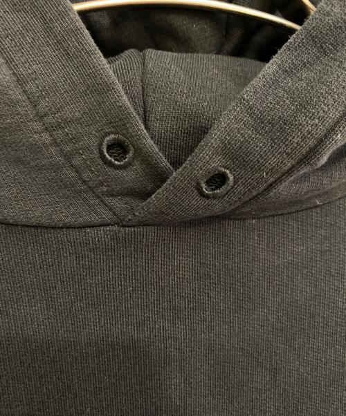 BALENCIAGA（バレンシアガ）BALENCIAGA (バレンシアガ) ロゴプリントパーカー ブラック サイズ:Sの古着・服飾アイテム