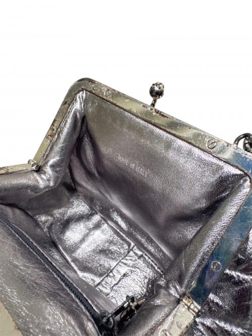 CHANEL（シャネル）CHANEL (シャネル) マトラッセ がま口チェーンショルダーバッグ シルバーの古着・服飾アイテム