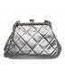 CHANEL（シャネル）の古着「マトラッセ がま口チェーンショルダーバッグ」｜シルバー