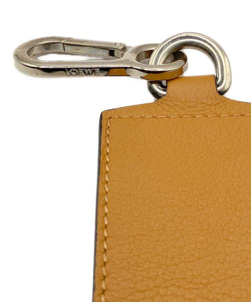 LOEWE（ロエベ）LOEWE (ロエベ) 立体ロゴレザーストラップ ブラウン×マルチカラー サイズ:-の古着・服飾アイテム
