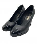 CHANELシャネル）の古着「ココマークパンプス」｜ブラック