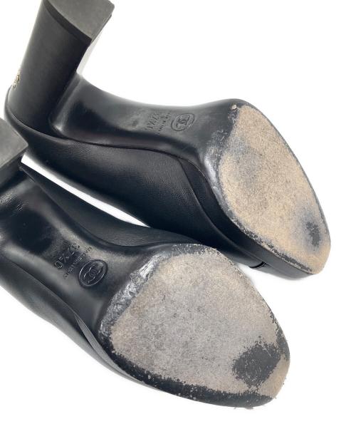 CHANEL（シャネル）CHANEL (シャネル) ココマークパンプス ブラック サイズ:37 1/2の古着・服飾アイテム