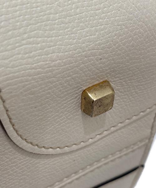 Valextra（ヴァレクストラ）Valextra (ヴァレクストラ) バビラ ホワイトの古着・服飾アイテム