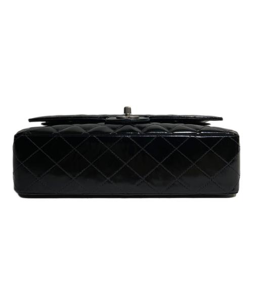 CHANEL（シャネル）CHANEL (シャネル) マトラッセ25 エナメル ショルダーバッグ ブラックの古着・服飾アイテム