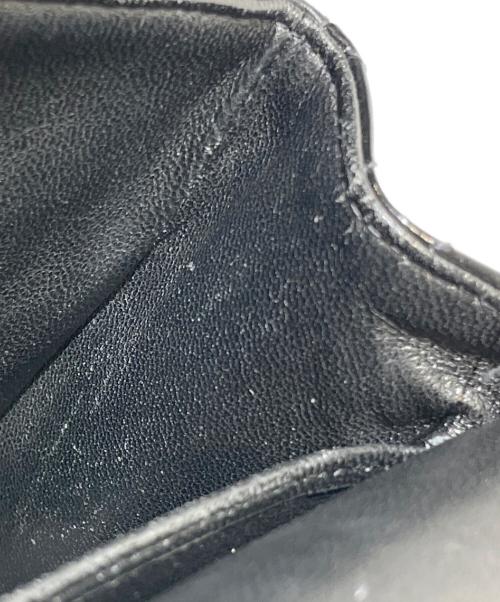 CHANEL（シャネル）CHANEL (シャネル) マトラッセ25 エナメル ショルダーバッグ ブラックの古着・服飾アイテム