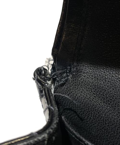 CHANEL（シャネル）CHANEL (シャネル) マトラッセ25 エナメル ショルダーバッグ ブラックの古着・服飾アイテム