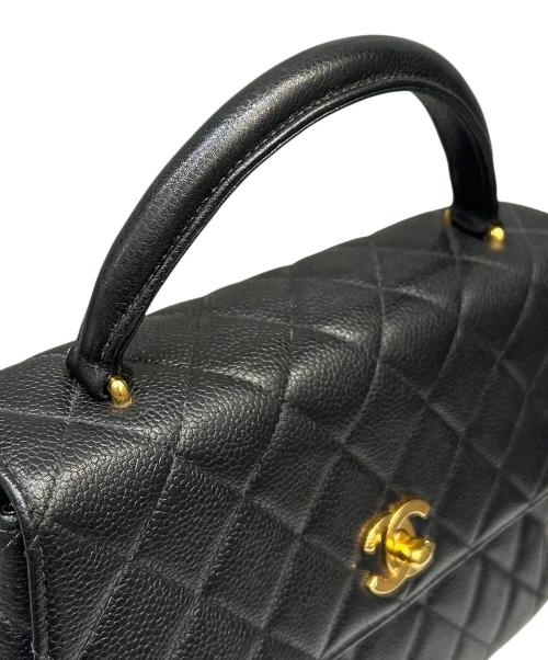 CHANEL（シャネル）CHANEL (シャネル) マトラッセハンドバッグ ブラック サイズ:-の古着・服飾アイテム