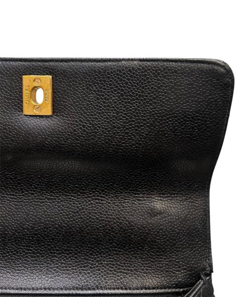 CHANEL（シャネル）CHANEL (シャネル) マトラッセハンドバッグ ブラック サイズ:-の古着・服飾アイテム