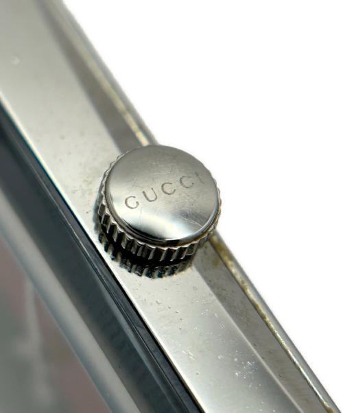 GUCCI（グッチ）GUCCI (グッチ) G-Frame Watch/G-フレームウォッチ/Ref.147.4/シェリーライン文字盤 グリーン×レッド サイズ:21mmの古着・服飾アイテム