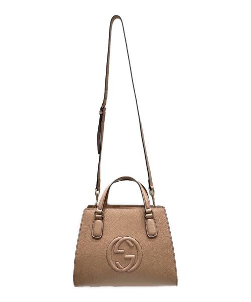 GUCCI（グッチ）GUCCI (グッチ) ソーホー インターロッキングG　 ベージュ サイズ:-の古着・服飾アイテム