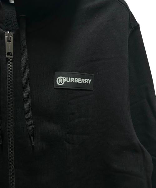 BURBERRY（バーバリー）BURBERRY (バーバリー) LOGOPRINT VINTAGECHECKPANEL ブラック サイズ:XLの古着・服飾アイテム