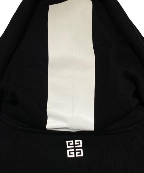 GIVENCHY（ジバンシィ）GIVENCHY (ジバンシィ) ラインロゴパーカー ブラック サイズ:XXLの古着・服飾アイテム