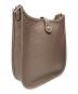 中古・古着 HERMES (エルメス) エブリン TPM/シルバー金具/トリヨンクレマンス/エトゥープ/W刻印 エトゥープ×シルバー金具 ネイビーストラップ サイズ:TPM：520000円