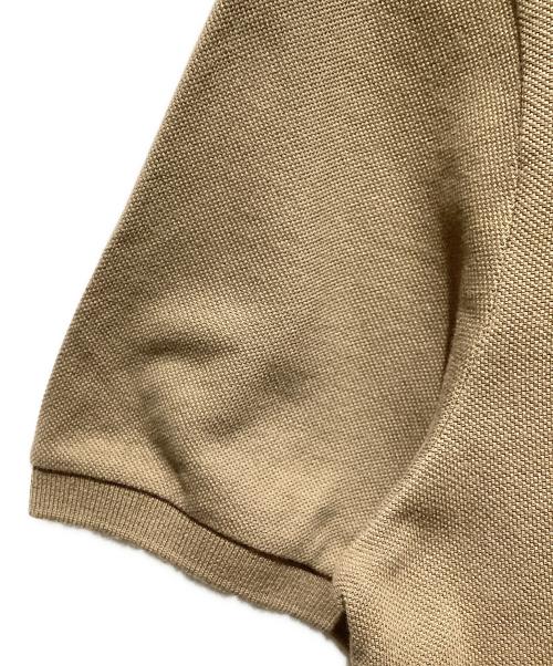 GUCCI（グッチ）GUCCI (グッチ) 刺繍ポロシャツ ベージュ サイズ:Mの古着・服飾アイテム