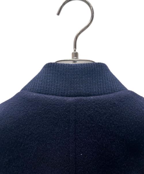 LOUIS VUITTON（ルイ ヴィトン）LOUIS VUITTON (ルイ ヴィトン) カシミヤジップボタンブルゾン ネイビー サイズ:36の古着・服飾アイテム