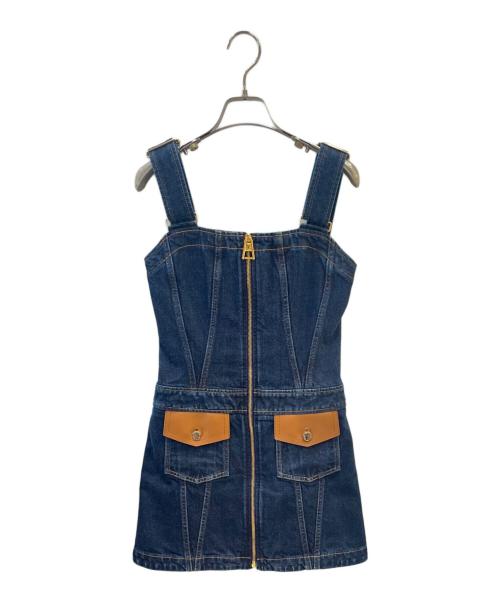 LOUIS VUITTON（ルイ ヴィトン）LOUIS VUITTON (ルイ ヴィトン) オールインワン インディゴ サイズ:34の古着・服飾アイテム