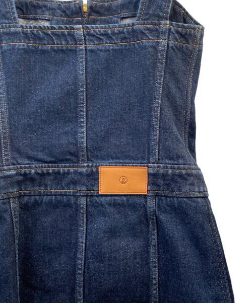 LOUIS VUITTON（ルイ ヴィトン）LOUIS VUITTON (ルイ ヴィトン) オールインワン インディゴ サイズ:34の古着・服飾アイテム