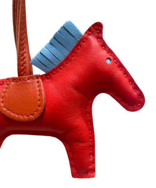 HERMES（エルメス）HERMES (エルメス) ロデオPM レッド×スカイブルー サイズ:PMの古着・服飾アイテム