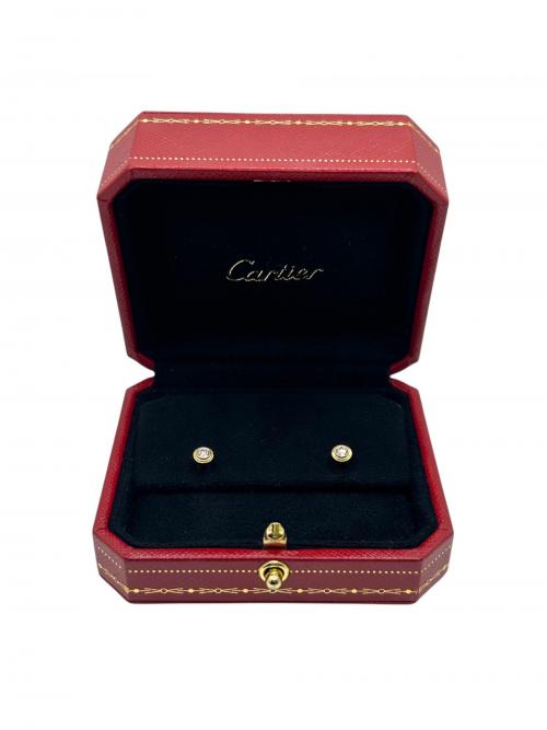 Cartier（カルティエ）Cartier (カルティエ) ダムールイヤリング MM サイズ:MMの古着・服飾アイテム