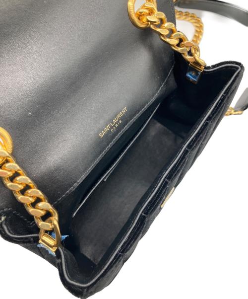 Saint Laurent Paris（サンローランパリ）Saint Laurent Paris (サンローランパリ) Vicky Crossbody Flap Small Bag ブラックの古着・服飾アイテム