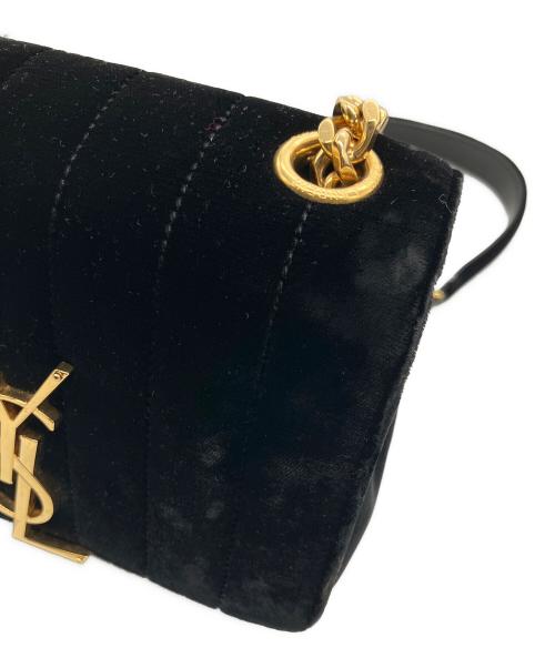 Saint Laurent Paris（サンローランパリ）Saint Laurent Paris (サンローランパリ) Vicky Crossbody Flap Small Bag ブラックの古着・服飾アイテム
