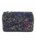 CHANEL (シャネル) 24AW/スパンコールスモールフラップバッグ20 ブラック×マルチカラー サイズ:20：700000円