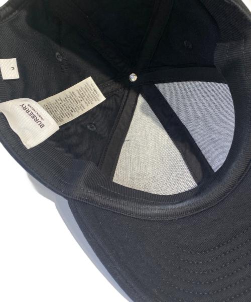 BURBERRY LONDON（バーバリーロンドン）BURBERRY LONDON (バーバリーロンドン) Bパッチロゴキャップ ブラック サイズ:Mの古着・服飾アイテム