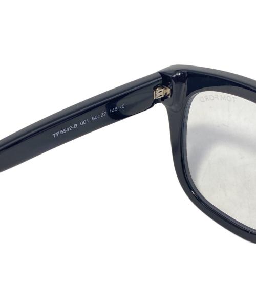 TOM FORD（トムフォード）TOM FORD (トムフォード) FT5542-B 001  Glasses ブラック サイズ:50□22の古着・服飾アイテム