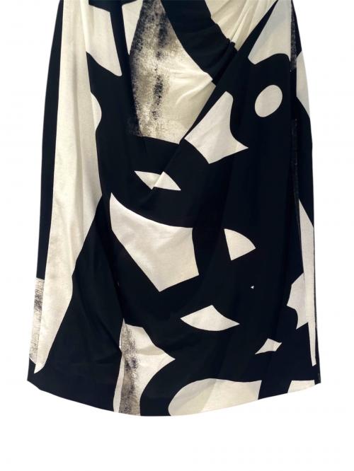 MaxMara（マックスマーラ）MaxMara (マックスマーラ) 総柄ロングワンピース アイボリー サイズ:38の古着・服飾アイテム