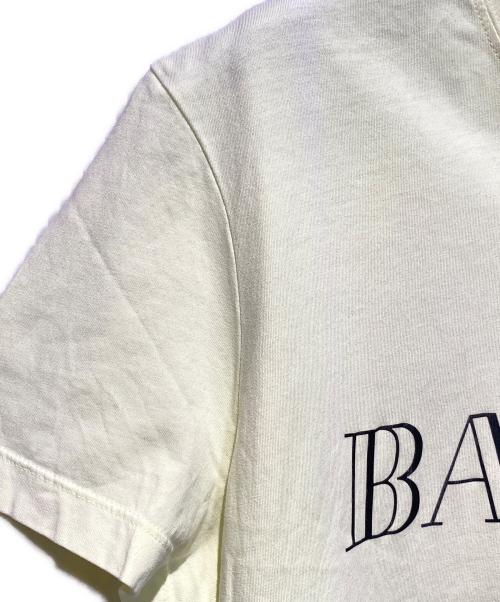 BALMAIN（バルマン）BALMAIN (バルマン) 半袖ロゴTシャツ イエロー サイズ:Sの古着・服飾アイテム