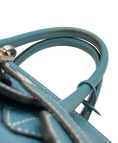 HERMES（エルメス）HERMES (エルメス) バーキン35/シルバー金具/アルデンヌ/ブルージーン/□H刻印:2004年製 ブルージーン サイズ:35の古着・服飾アイテム