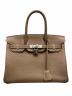 HERMES（エルメス）の古着「バーキン30/シルバー金具/トリヨンクレマンス/エトゥープ/Z刻印」｜エトゥープ
