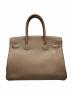 HERMES (エルメス) バーキン30/シルバー金具/トリヨンクレマンス/エトゥープ/Z刻印 エトゥープ サイズ:30：2550000円