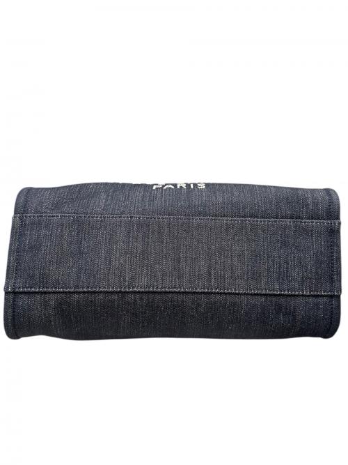 CHANEL（シャネル）CHANEL (シャネル) ドーヴィル MM ネイビー サイズ:MMの古着・服飾アイテム