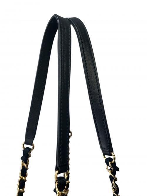 CHANEL（シャネル）CHANEL (シャネル) ドーヴィル MM ネイビー サイズ:MMの古着・服飾アイテム