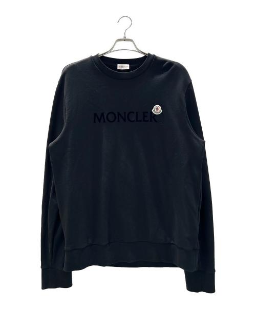 MONCLER（モンクレール）MONCLER (モンクレール) MAGLIA GIROCOLLO/スウェット ブラック サイズ:XLの古着・服飾アイテム