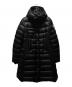 MONCLER（モンクレール）の古着「HERMINE/ダウンコート」｜ブラック