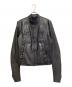 Maison Margiela（メゾンマルジェラ）の古着「八の字レザージャケット」｜ブラック
