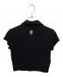 CHROME HEARTS (クロムハーツ) CH PLUSニットポロシャツ ブラック サイズ:S：90000円