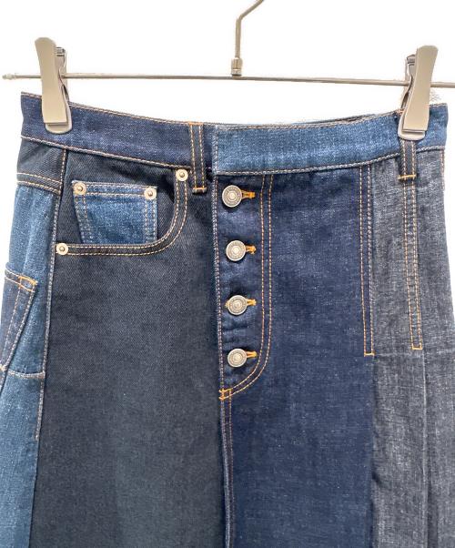 Christian Dior（クリスチャン ディオール）Christian Dior (クリスチャン ディオール) デニムスカート ネイビー サイズ:34の古着・服飾アイテム