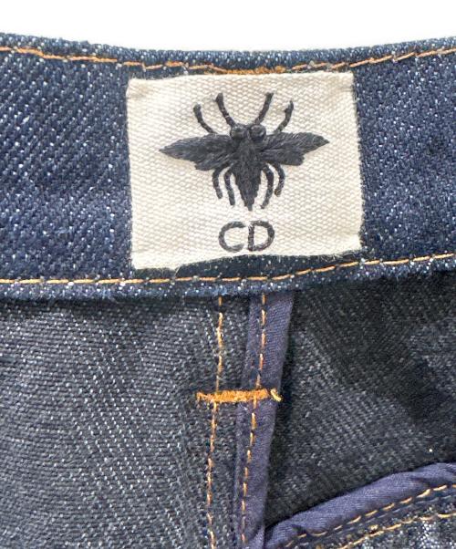 Christian Dior（クリスチャン ディオール）Christian Dior (クリスチャン ディオール) デニムスカート ネイビー サイズ:34の古着・服飾アイテム