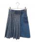 Christian Dior (クリスチャン ディオール) デニムプリーツスカート ネイビー サイズ:34：40000円