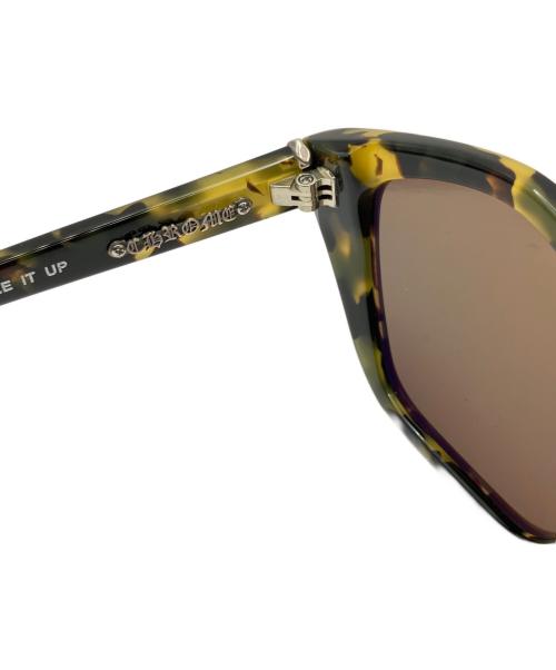 CHROME HEARTS（クロムハーツ）CHROME HEARTS (クロムハーツ) JUNGLE IT UP(ジャングルイットアップ) サングラス イエロー サイズ:51□21-137の古着・服飾アイテム