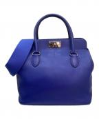 HERMESエルメス）の古着「ツールボックス26」｜ブルーエルトリック